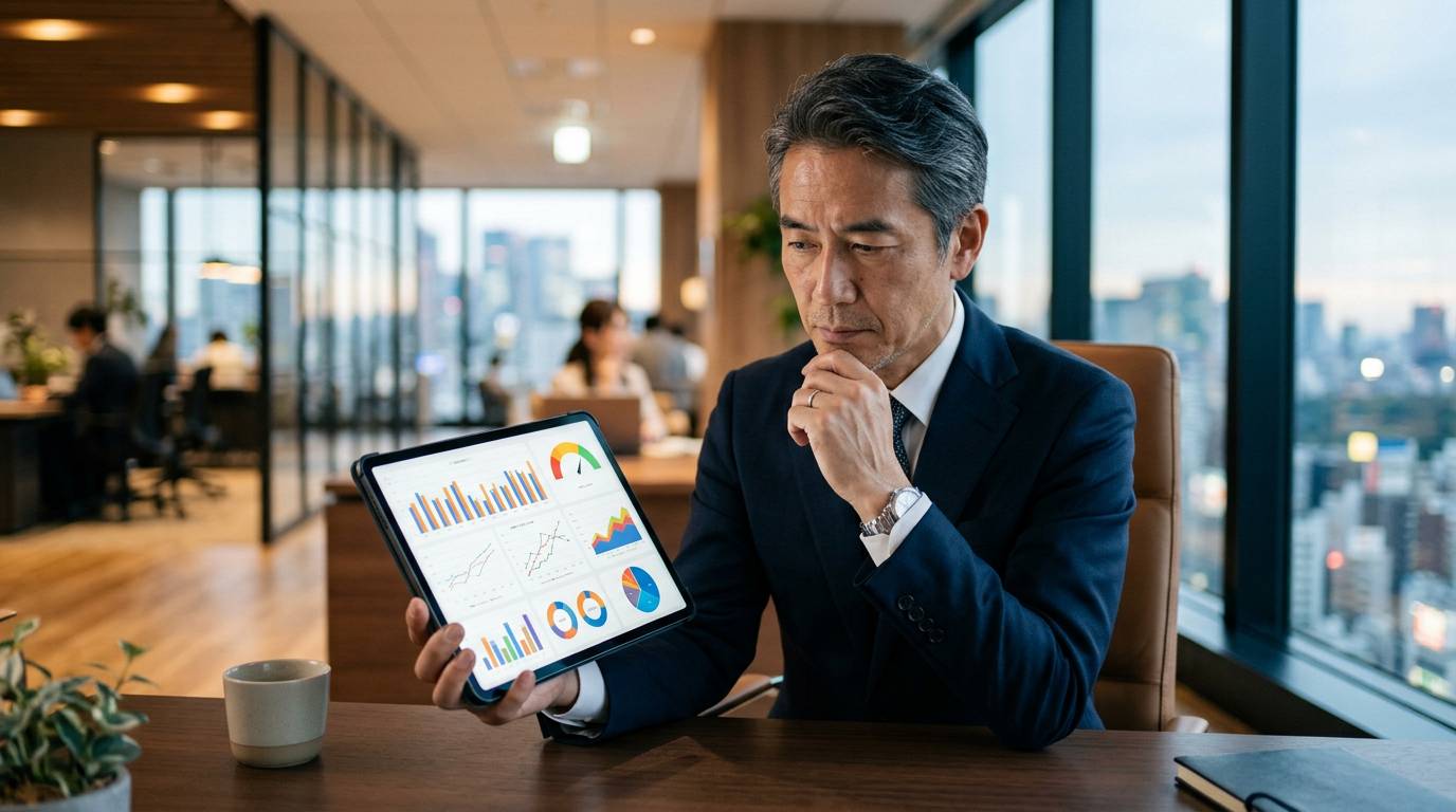 毎月継続して学ぶ経営者のイメージ