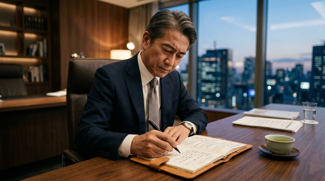 毎月の学習が経営力として積み上がっていくイメージ